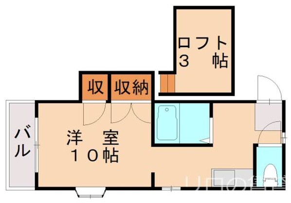 折尾駅 徒歩25分 1階の物件間取画像